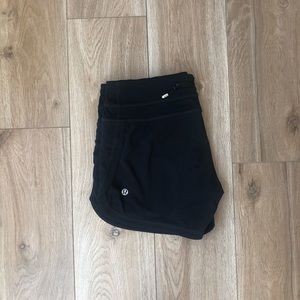 Black Lululemon Shorts